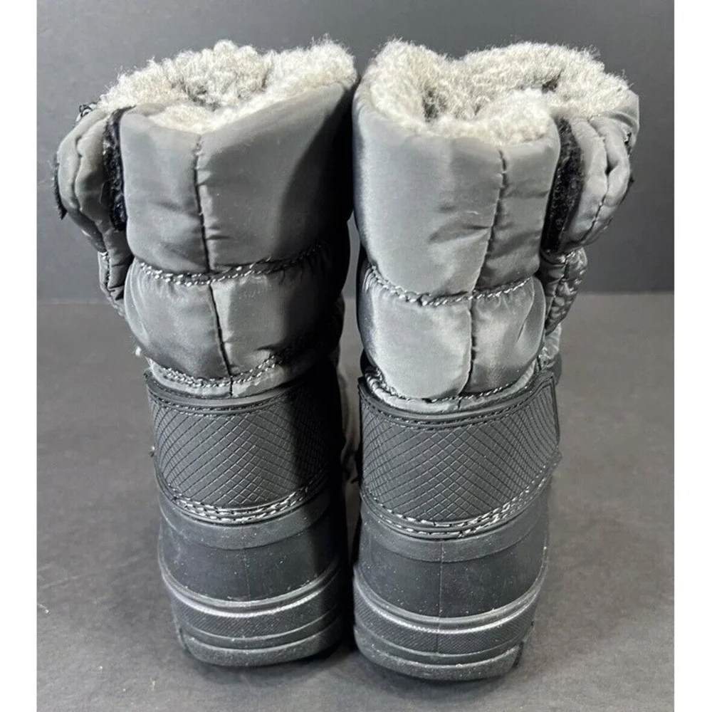 London Fog Youth Snow Boots Size 12 Water Resistant Insulated Winter‎ Boots